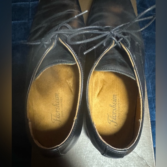 Florsheim Kierland Plain Toe Oxfords Black Size 10 - Picture 8 of 12